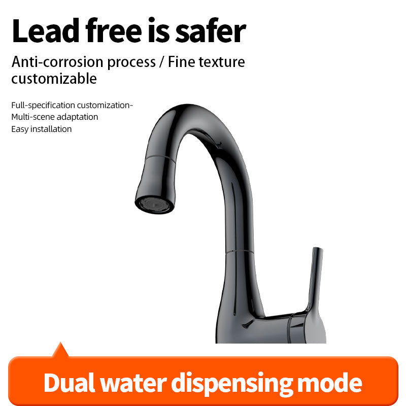 XinPeng Two-Function Pull-Out Basin Faucet Starting lot size 300 Healthy and environmentally friendly Washroom