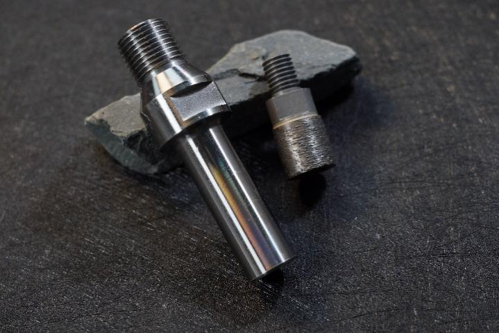 LinXing Diamond Finger Bit & Seek Wheel For Stone Milling MOQ 5piece (Price Please Contact Customer Service) CNC Grinding Conic Mill Bit And Holder
