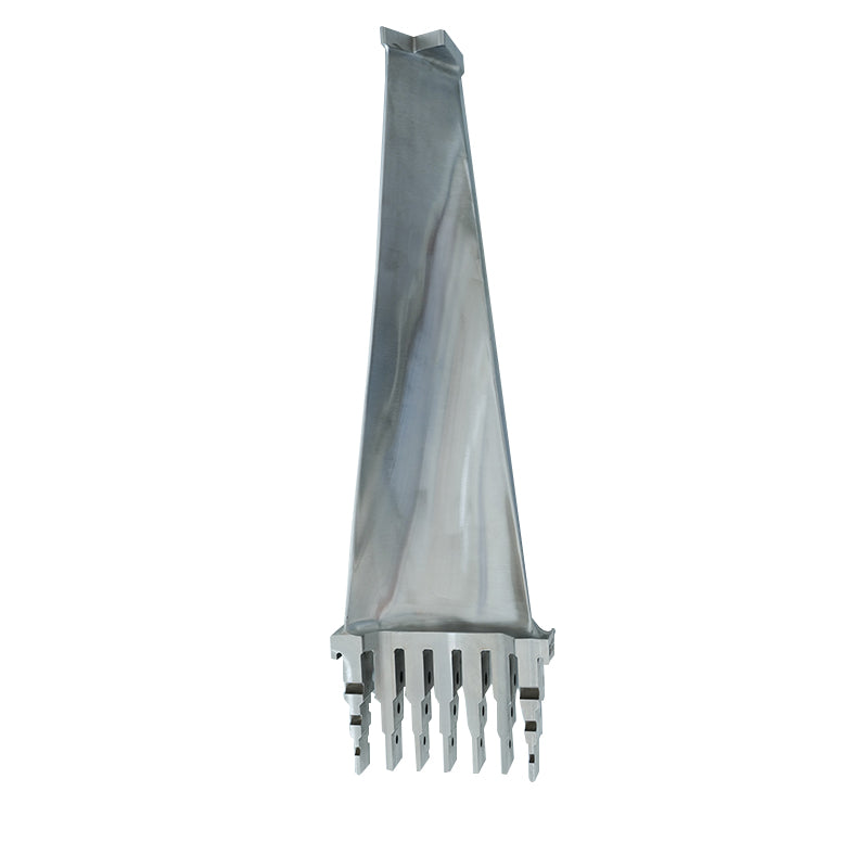 Tengyuan Seven-forked groove turbine stage final dynamic blade(Price please ask customer service) Engine blades turbofan Alloy BladeTurbine blades