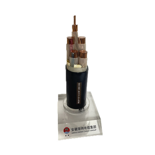 HaiNa Cross-linked Polyethylene Insulated Polyolefin Sheathed Halogen Free Low Smoke Retardant Flame Retardant Class A Power Cable(WDZAN-YJY) Starting lot size 500 meters(Price please ask customer service)Marine Cable Wire Low Voltage Cable