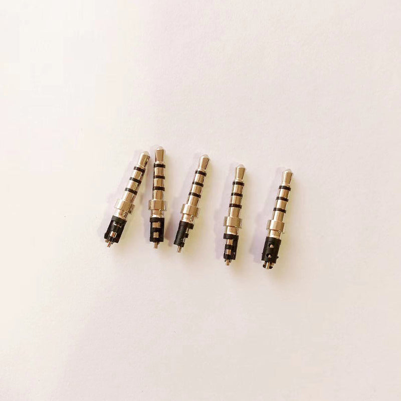 JIAJING 2.5 Quadrupole pins Earphone pin gold-plated quadrupole audio plug, power interface plug