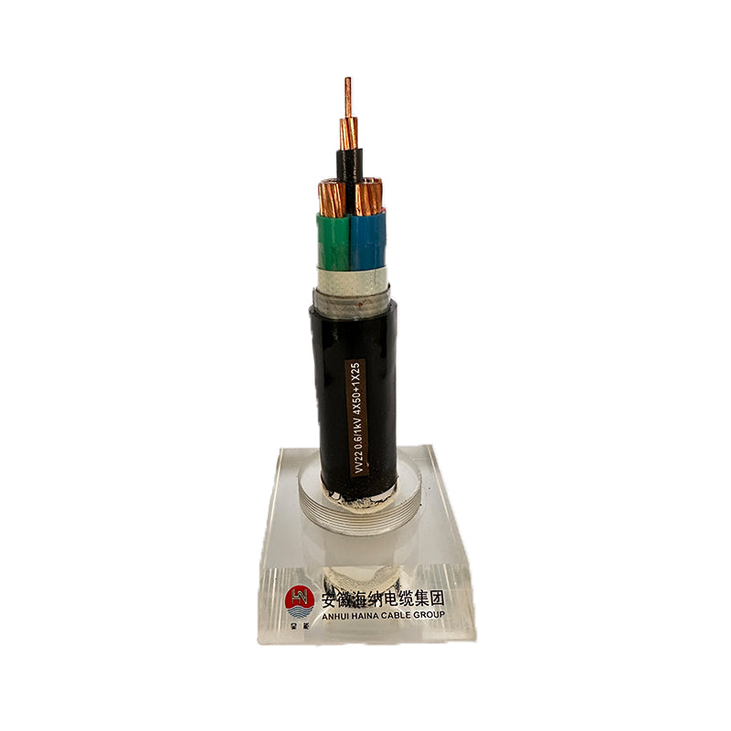 HaiNa PVC Insulated PVC Sheathed Steel Ribbon Armored Power Cable(ZRA-VV22) Starting lot size 500 meters(Price please ask customer service)Insulated Conductors Multi-conductor flexible wire