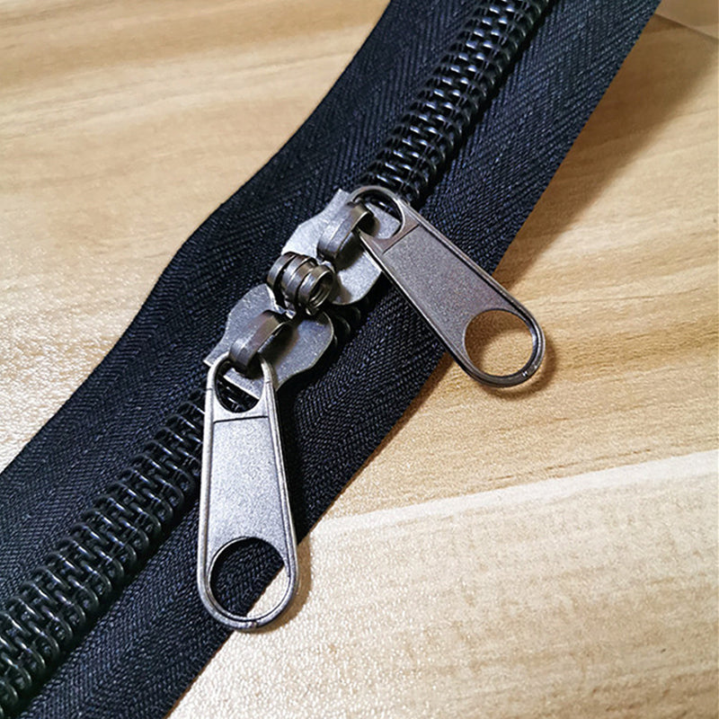 ANXIN Wholesale 10# luggage keyhole zipper puller trolley box lock No. 10 nylon foreign trade light zipper puller