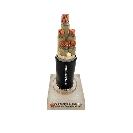 HaiNa Cross-linked Polyethylene Insulated PVC Sheathed Steel Tape Armored Fire Resistant Power Cable(NH-YJV22) Starting lot size 500 meters(Price please ask customer service)Fireproof Power Cable