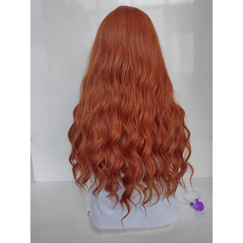 aoxuan Wig woman natural full head set long curly hair fluffy fashion simulation(Starting batch 100)Long curly hair natural full head wig