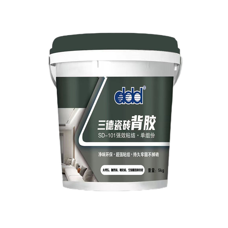 SANDE Tile adhesive SD-101 strong bonding single component 5kg/drum Dukungan perekat yang nyaman dan kuat Penyangga Ubin Super Kuat