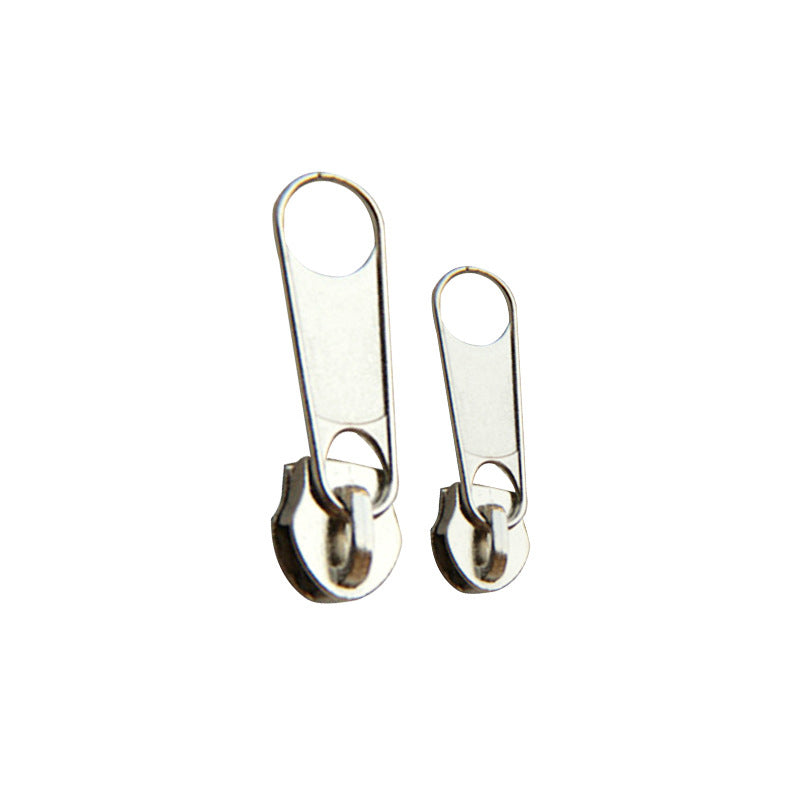 ANXIN Spot wholesale No. 5 zipper pull, nylon zipper pull, home textile bags, clothes, duvet covers, pen cases, sliders, long board heads