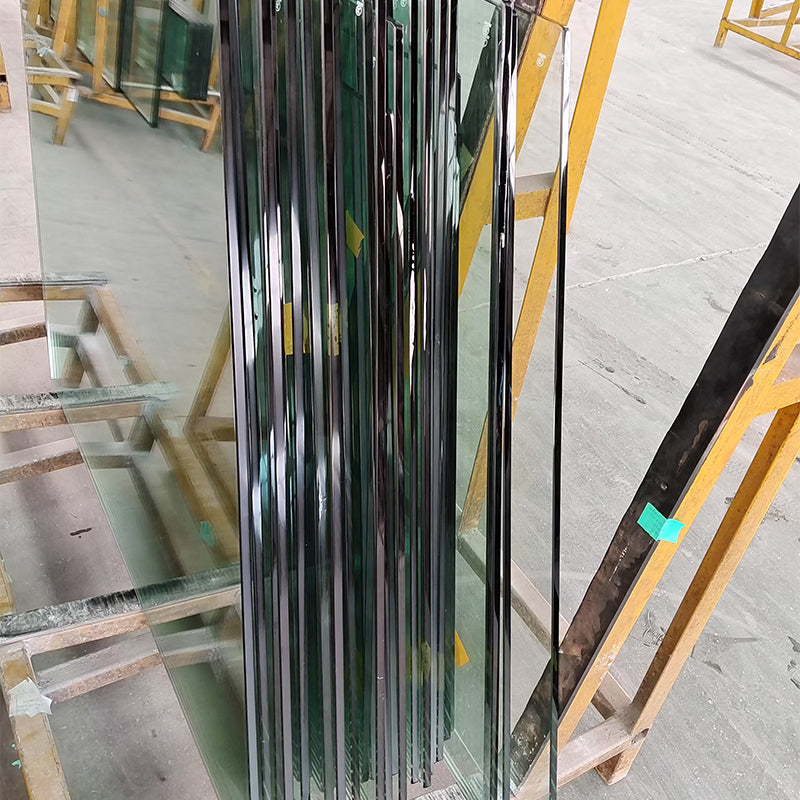 HaoXiang Stairway Handrail Glass(Price please ask customer service)Loft Double Beam Glass Glass Plate Table