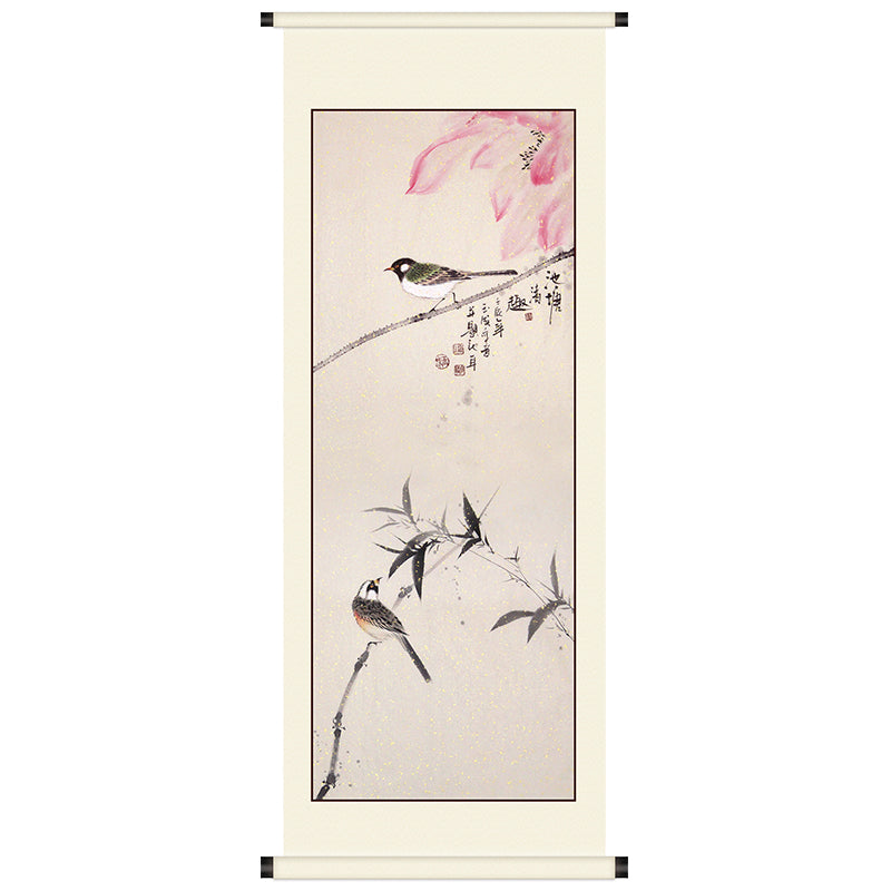 HuangHe Shine and Graphene Scroll Painting(Prices negotiable for bulk orders)Art Decoration