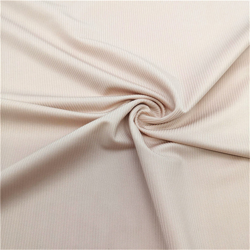 HEGAORANZHI  Warp Knitting - Brocade Free Cut&Horizontal Striped Fabric