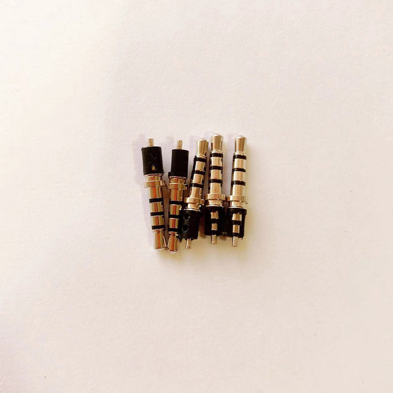 JIAJING 2.5 Quadrupole pins Earphone pin gold-plated quadrupole audio plug, power interface plug