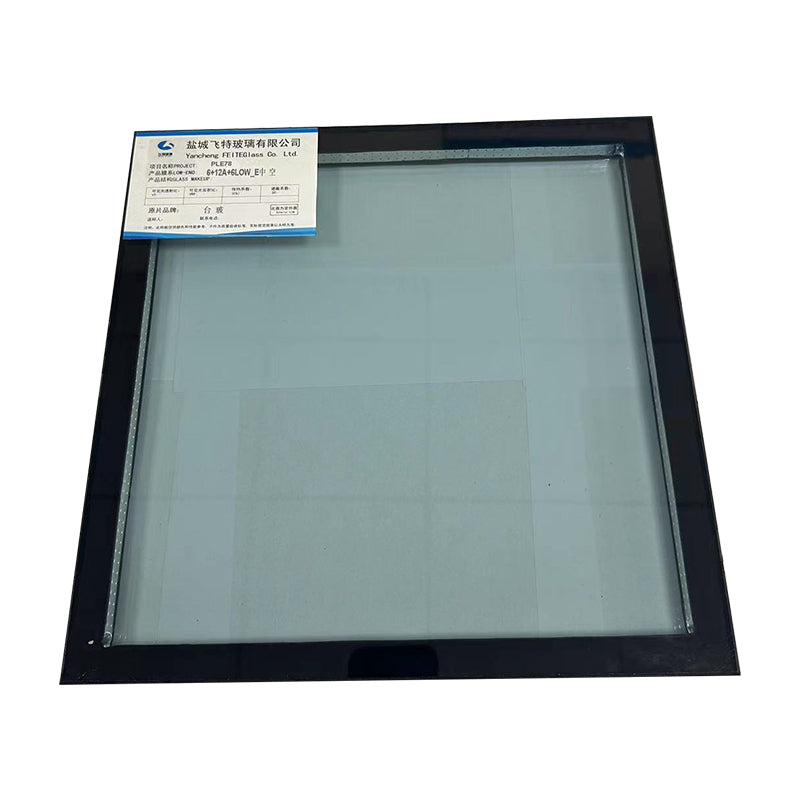 FEITE  6+12+6lowe insulating glass(PLE50) Customized hollow tempered glass sound insulation