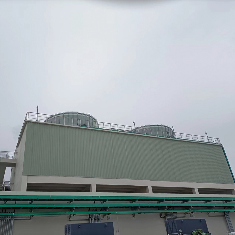 LONGSHENG Industrial reinforced concrete structure counterflow cooling tower