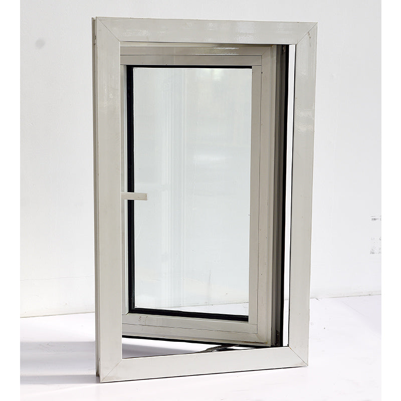 JIEJIE 50 series ordinary outward opening window PVC laminated glass soundproof window with inner opening