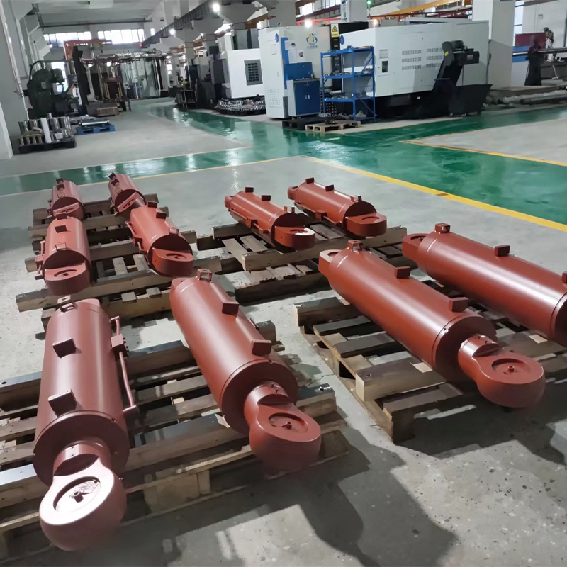 tianjian Building oil cylinder Crane hydraulic cylinder flat top heavy cylinder