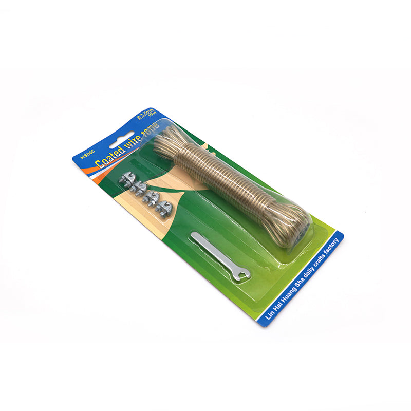 Huangsha Clothesline hs005 3.5mm*10m Starting batch 480 Wear resistant non-slip rope Woven nylon rope domestic