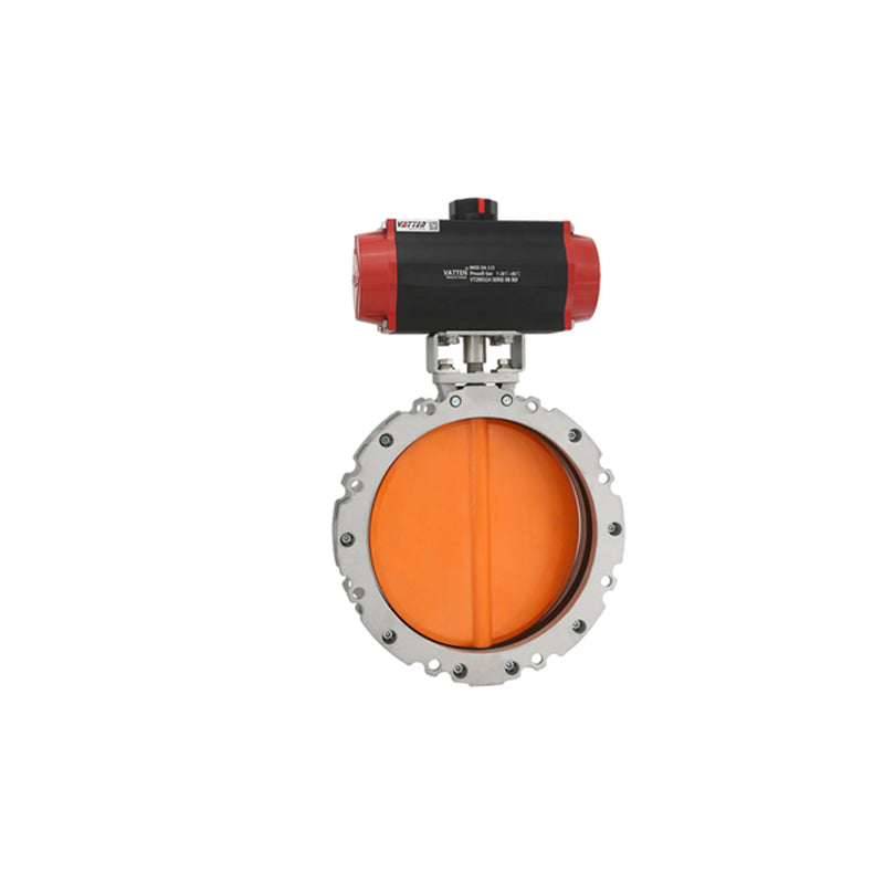 Zhongchu Butterfly valve Flange connection (DN15-DN1000) Starting batch 50(Price please ask customer service) Manual clamp type aluminum handle butterfly valve