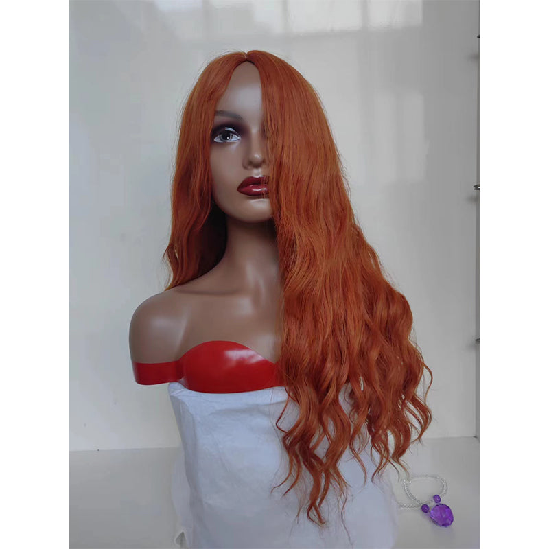 aoxuan Wig woman natural full head set long curly hair fluffy fashion simulation(Starting batch 100)Long curly hair natural full head wig