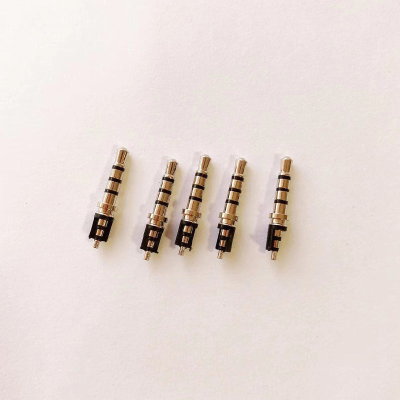 JIAJING 2.5 Quadrupole pins Earphone pin gold-plated quadrupole audio plug, power interface plug