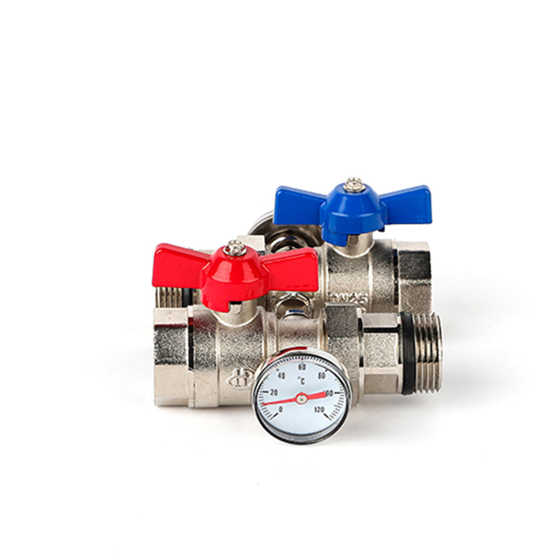 HUIBO  Water distributor inlet and return valve HB-05216  1”