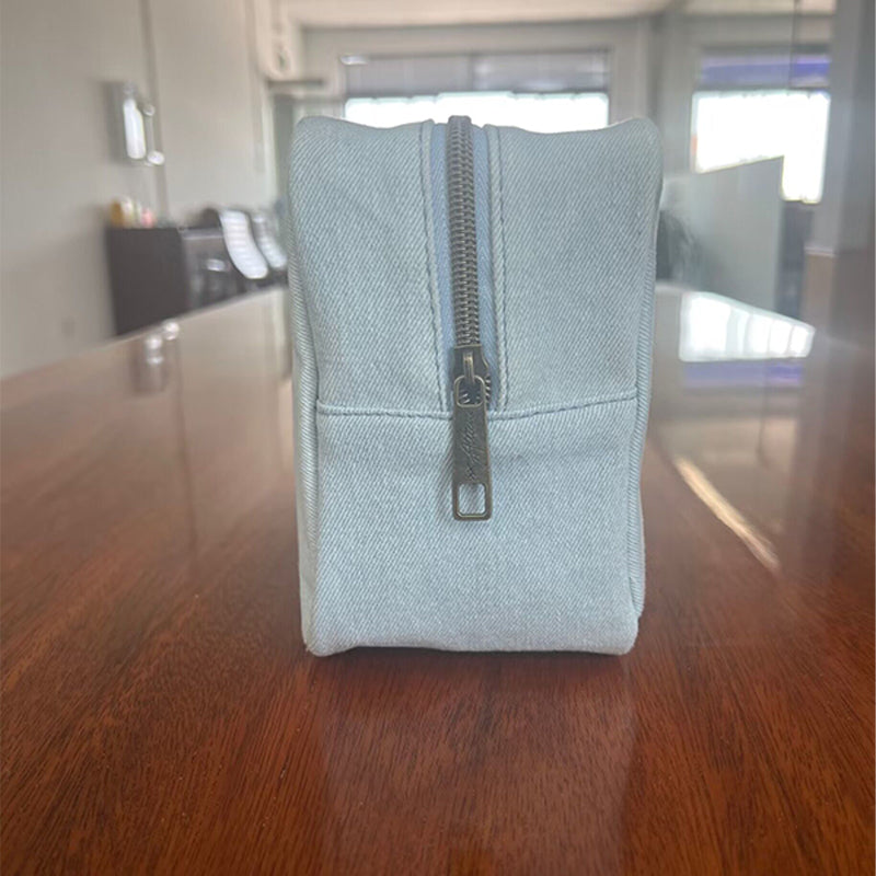 HUAYUAN  Cosmetic bag 01   Minimalist travel makeup bag, handheld bag, portable makeup bag