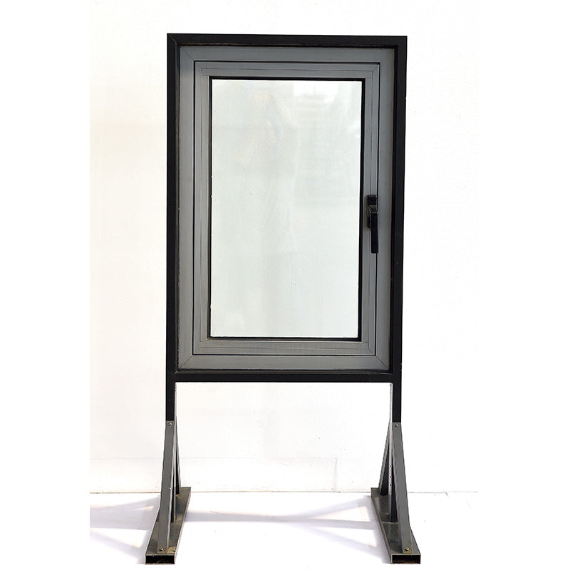JIEJIE 50 series ordinary outward opening window PVC laminated glass soundproof window with inner opening