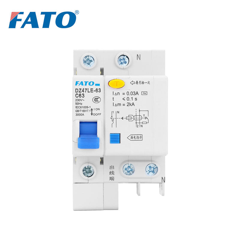 HUATONG  Leakage circuit breaker DZ47LE-63