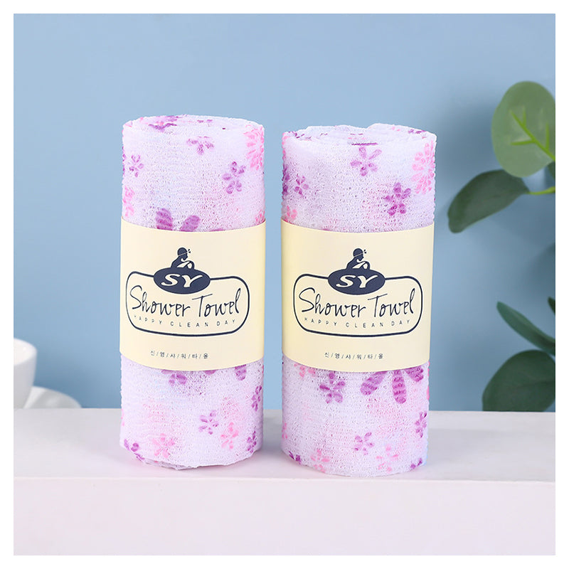 SHALI Bath towel five-color printing adult double-sided Korean bath towel household bathing wholesale does not hurt the skin skin-friendly under the mud