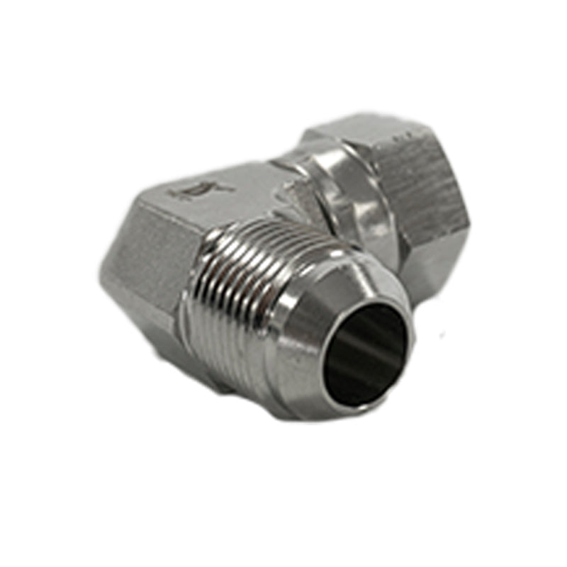 LONGYE Transition Fittings U.S. Transition Fittings 90° Curved U.S. JIC Female and Male 74° Tapered