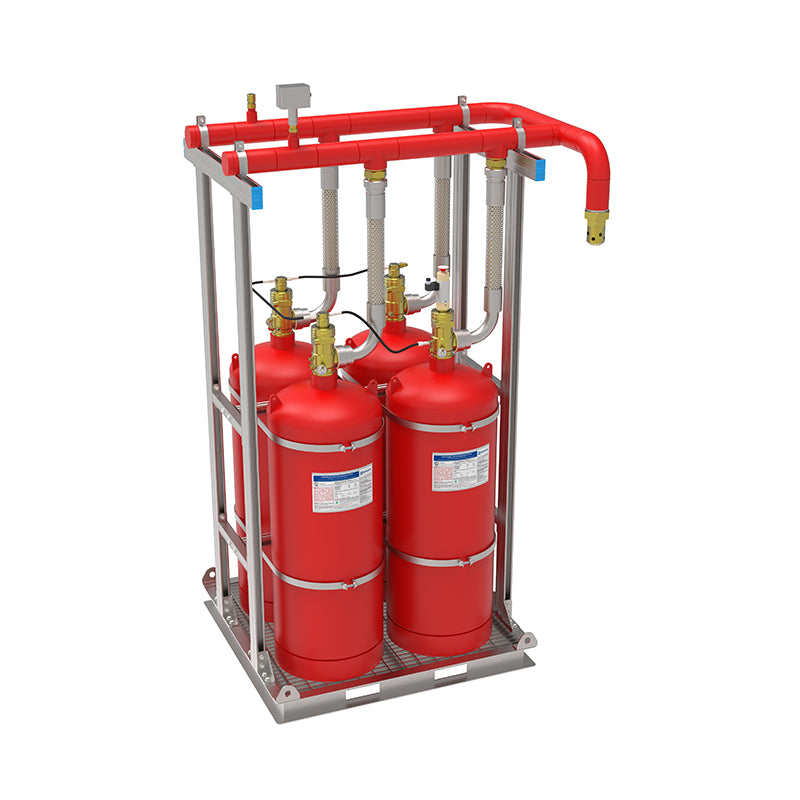 TIEREN  Heptafluoropropane fire extinguishing system  Heptafluoropropane fire extinguisher Portable gas automatic fire extinguishing device