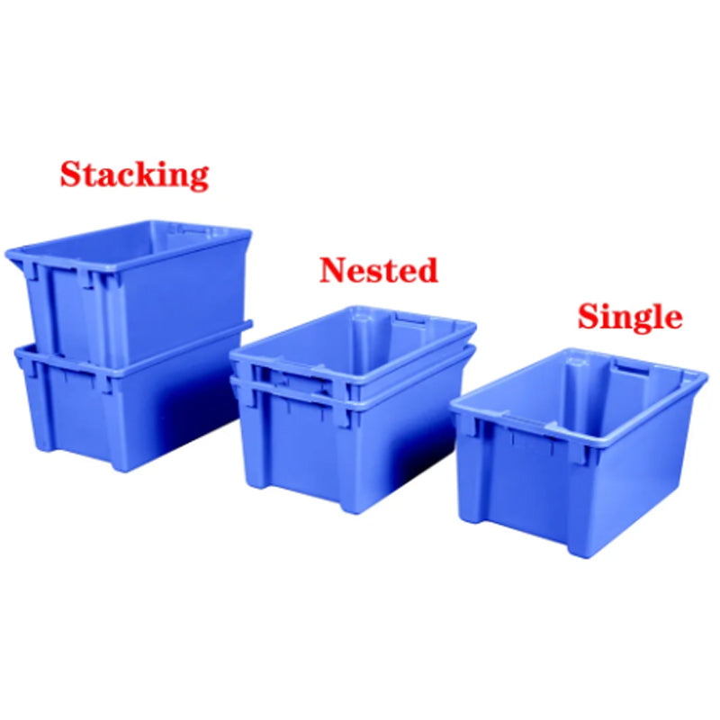fushida Flip the nested solid box(Starting batch 500)Thickened plastic storage basket Teaching aid basket storage box