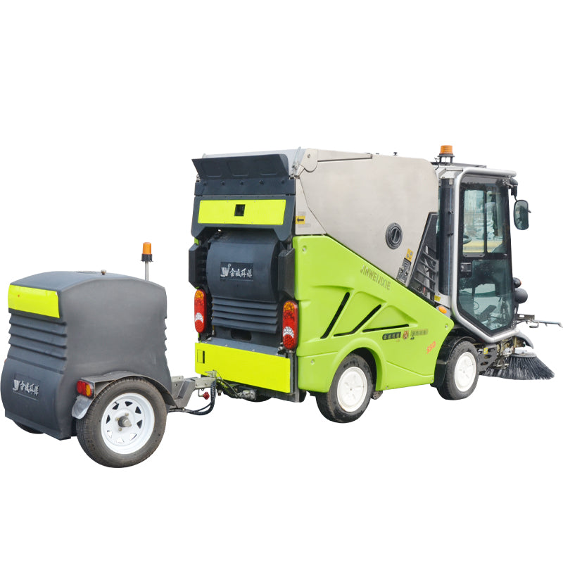 JinWei SS550A Road Sweeper(Price please ask customer service) Multi-functional Electric Sweeper Sanitation Cleaning