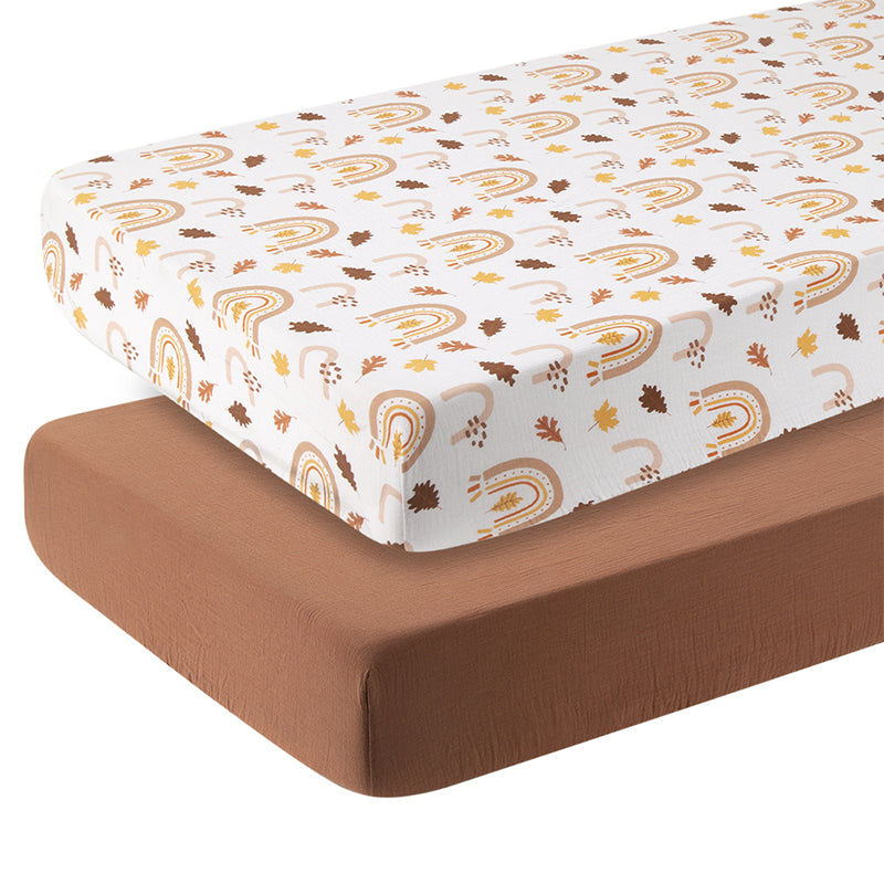 TIANXIU Gauze Bedspread 2 Piece Set 71*132+20cm The case is dustproof and waterproof