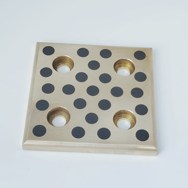 LIYI Copper Slide Plate (SFP) Self-lubricating graphite copper plate Wear-resistant slide plate