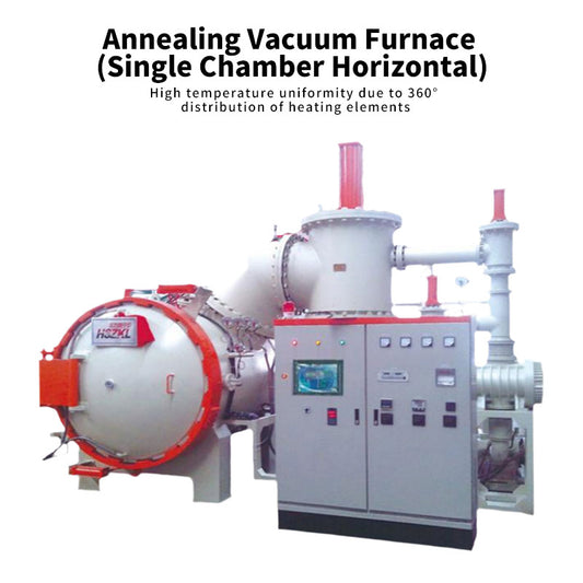 HuaSu Annealing Vacuum Furnace (Single Chamber Horizontal)(Price please ask customer service)Uniform heating Stainless steel