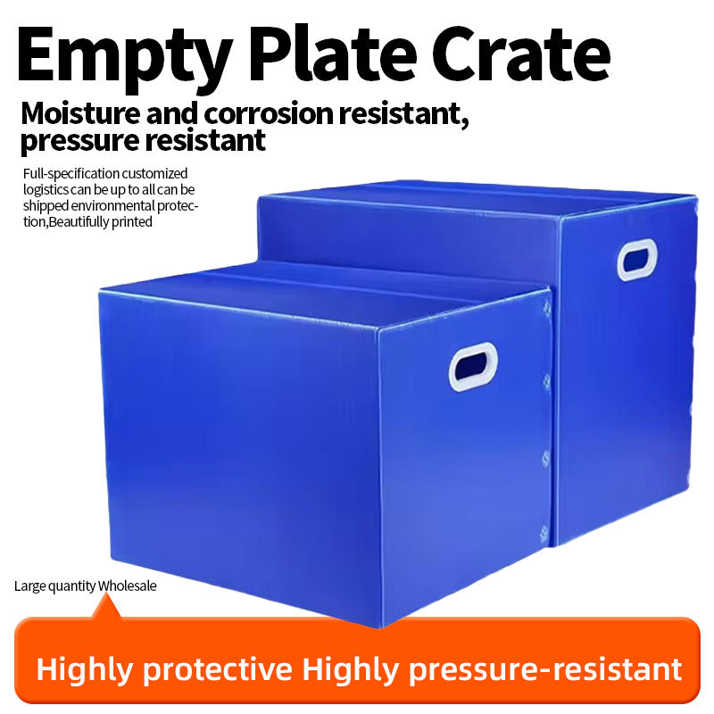 PingBo Empty plate crate(Price please ask customer service)Skeleton box Foldable