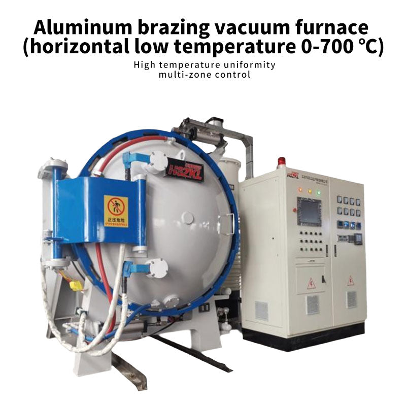 HuaSu Aluminum brazing vacuum furnace (horizontal low temperature 0-700 ℃)(Price please ask customer service)Precise temperature control Energy efficient
