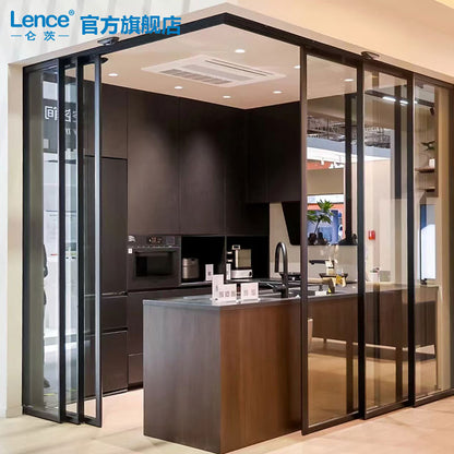 Lence smart door(Price please ask customer service)guard against theft Fully automatic entrance door