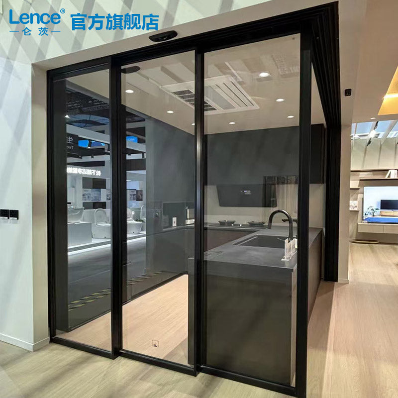 Lence smart door(Price please ask customer service)guard against theft Fully automatic entrance door
