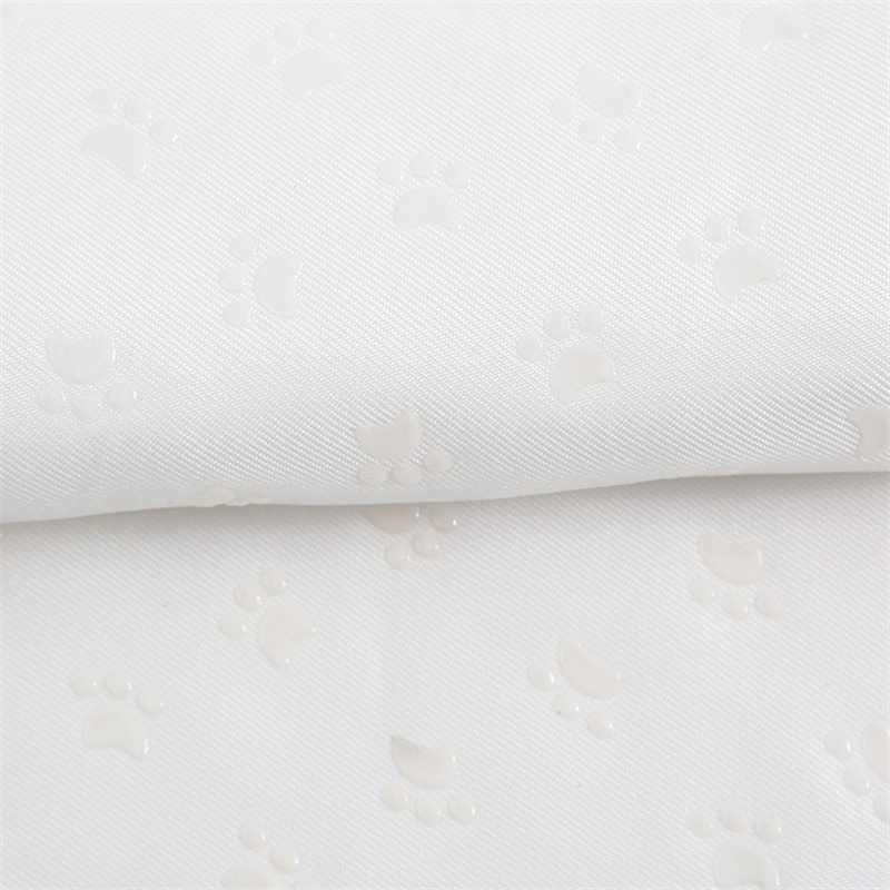 GUANGBEN  Uniform: dog paw dot non-slip fabric Pet mat floor mat shoe material gloves throw pillow cushion fabric