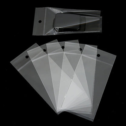 HePing Self-adhesive bag 8×17 Customizable(Price please ask customer service)Small Card Packaging Bags Gift Bags