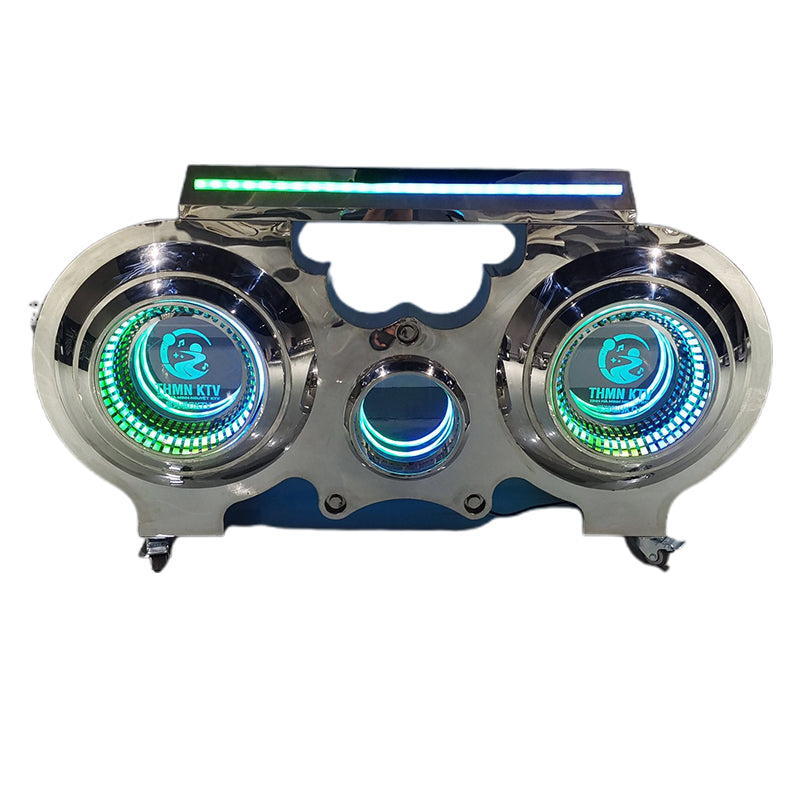 ShuaXin Stainless steel DJ booth Starting lot size 5(Price please ask customer service)Bar Lighted DJ Stands Disc Jockey Table