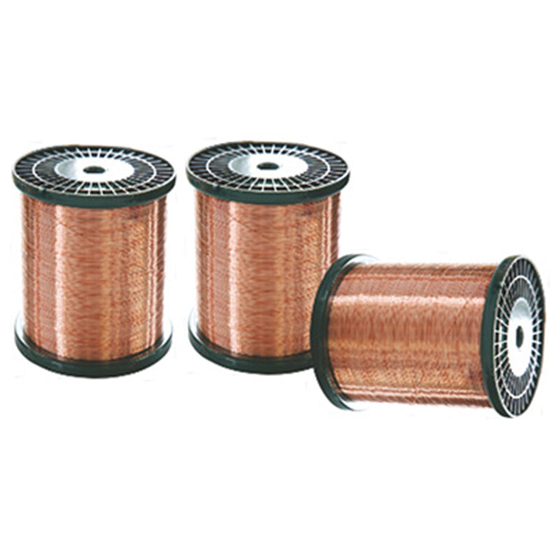 Huitongjiebang Enamelled round copper wire Wire diameter 0.15-2.50mm Starting batch 1 ton(Price please ask customer service) T2 Copper cable Conductive copper cable Bare copper wire