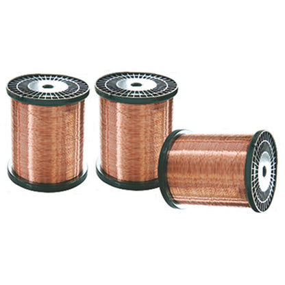 Huitongjiebang Enamelled round copper wire Wire diameter 0.15-2.50mm Starting batch 1 ton(Price please ask customer service) T2 Copper cable Conductive copper cable Bare copper wire