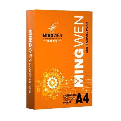 MINGWEN  Orange Mingwen A4-70g FCL 5 packing
