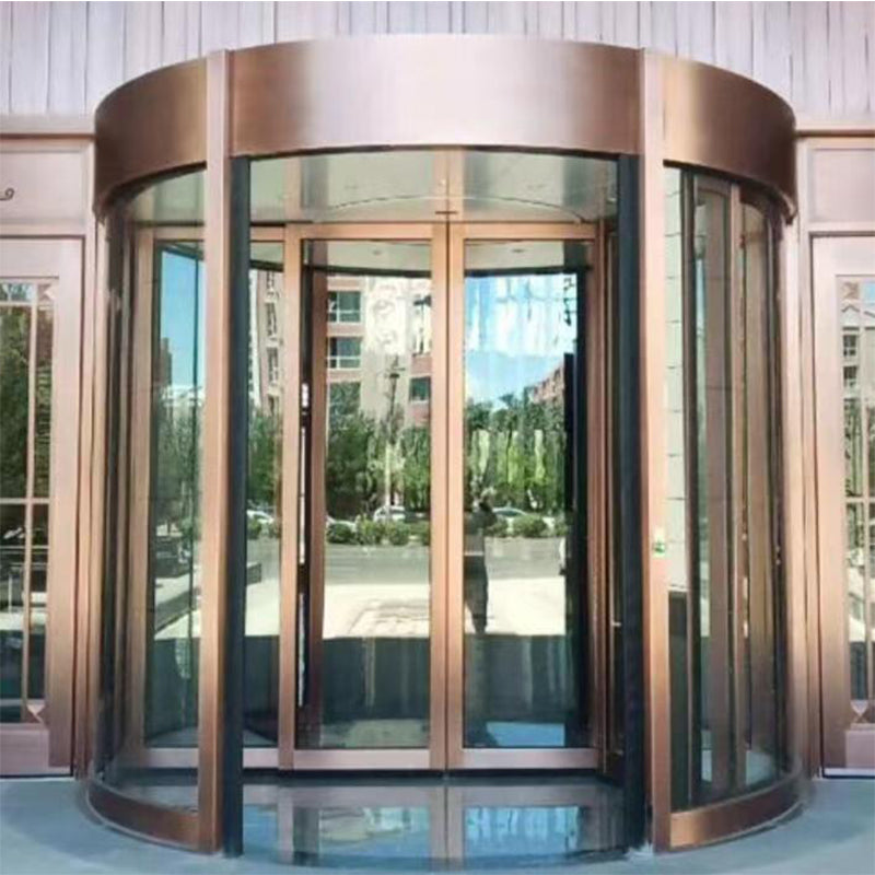 lence Two-wing automatic revolving door(Price please ask customer service)360 degree centre pivot door Soundproofing