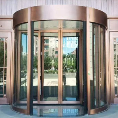 lence Two-wing automatic revolving door(Price please ask customer service)360 degree centre pivot door Soundproofing