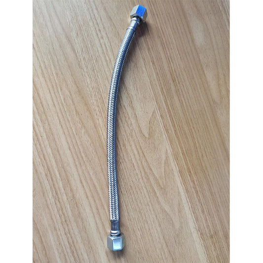 Shengjin Mute oil free air compressor inlet and outlet gas metal high pressure hose M14*1.5 connector/pipe diameter Φ12mm, M16*1.5 connector   (Price please ask customer service)