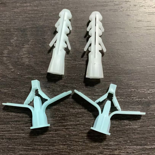 LEQINGHUANGRONG  Expansion tube mold 10*55  Plastic expansion pipe PE plastic expansion pipe bolt expansion pipe