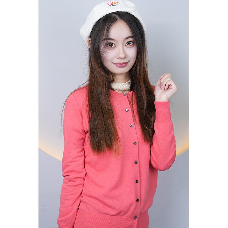 XITAI  knitted garment 07  Loose Short Knit Jacket Wool Cardigan Women Long Sleeve Soft Sticky Top Coat Jacket